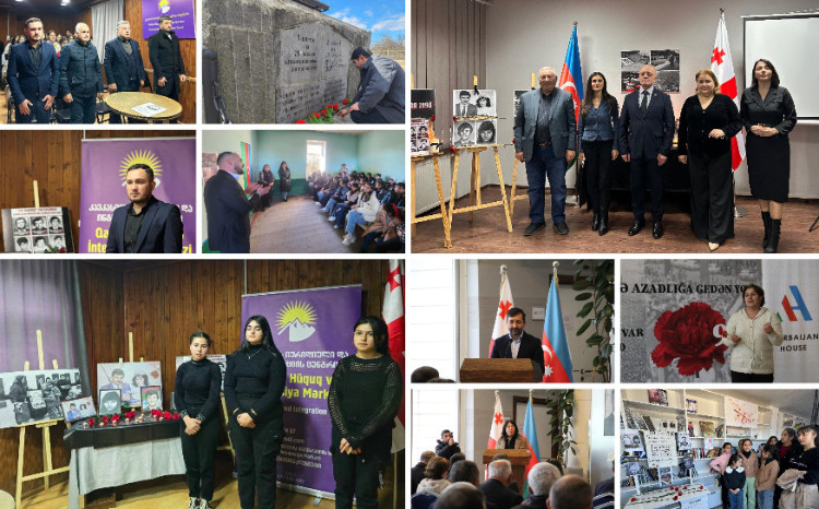 Gürcüstanda 20 Yanvar faciəsinə həsr olunmuş anım günü tədbirləri keçirilib 