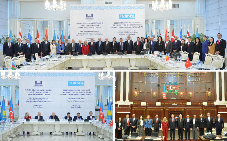 TÜRKPA-ya üzv ölkələrin parlamentlərinin Səhiyyə komitələri sədrlərinin ikinci iclasında 