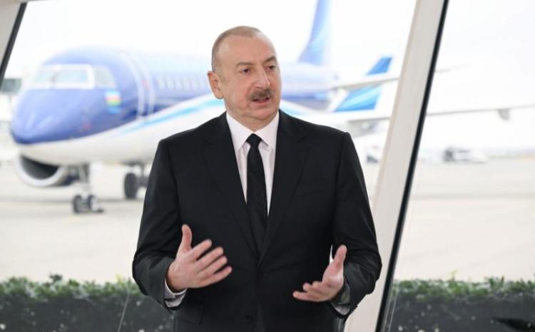 İlham Əliyev: “Qara qutu”lar açılandan sonra bilinəcək ki, nə üçün təyyarə enə bilməyib 