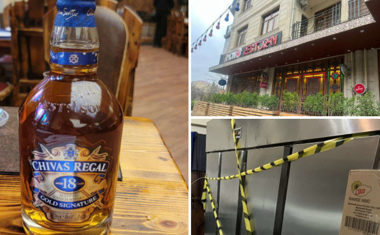 “Moon Pub” restoranında saxta alkoqollu içkilər aşkarlanıb 
