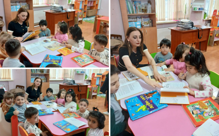 Astrid Lindqrenin “Uzuncorab Pippi” nağılının 80 illiyi ilə əlaqədar “nağıl saatı” keçirildi 
