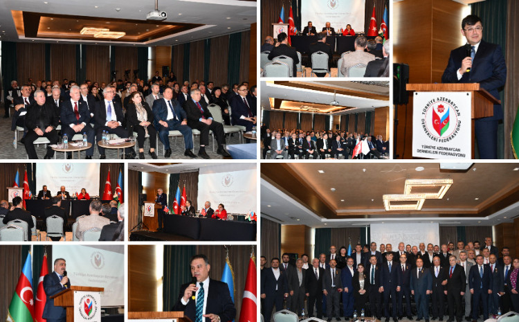 Türkiyə Azərbaycan Dərnəkləri Federasiyasının hesabat-seçki qurultayı keçirilib 