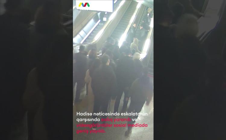“Xətai” stansiyasındakı eskalator hadisəsi: məsuliyyət və düzgün davranışın vacibliyi - VİDEO