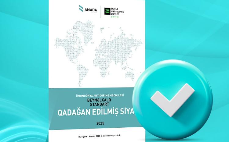 WADA-nın cari il üçün qadağan etdiyi maddələrin siyahısı Azərbaycan dilinə tərcümə olunub 