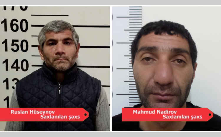 Yevlaxda oğurluq və narkotiklərlə əlaqəli cinayətlər törədən iki nəfər saxlanılıb 