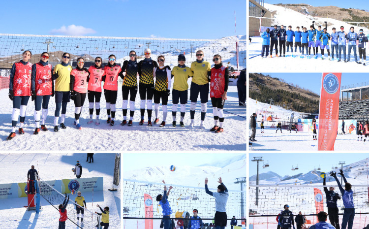Azərbaycan qar voleybolu Çempionatında ilk günün nəticələri açıqlandı 