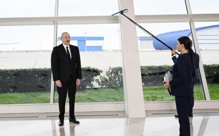 İlham Əliyev: Bizdə olan məlumata görə, "kavyor əməliyyatı” artıq təyyarəmiz xarici təsirə məruz qaldıqdan sonra elan edilmişdi 
