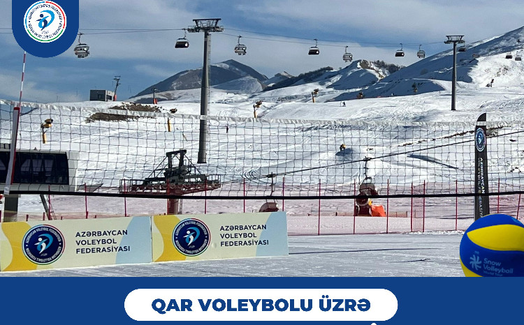 Azərbaycanda ilk dəfə olaraq qar voleybolu üzrə ölkə çempionatı keçiriləcək 