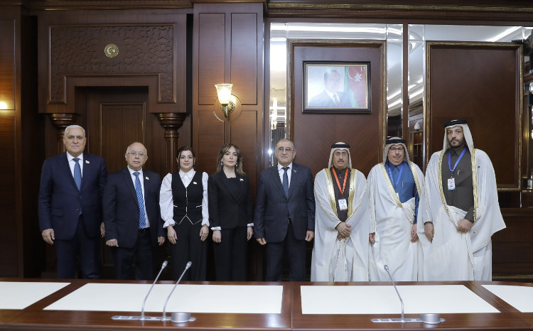 Milli Məclisdə Qətər parlament nümayəndə heyəti ilə görüşü keçirilib 