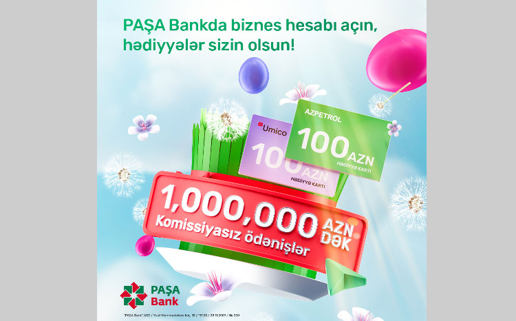 “PAŞA Bank”dan KOS müştəriləri üçün yeni "Hədiyyələr bayramdan öncə gəlir!" kampaniyası 