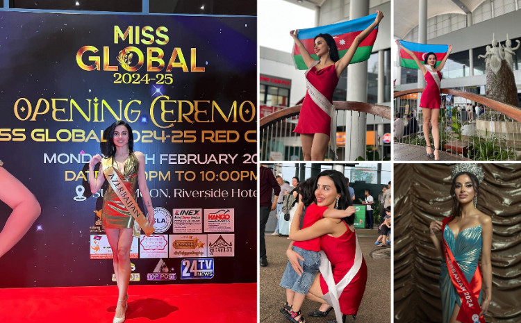 Dəniz İsmiyeva Azərbaycanı Miss Global International 2024-də təmsil edir 
