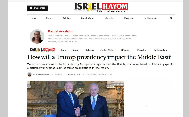 “Israel Hayom”: Tramp Azərbaycanı Cənubi Qafqazda sabitliyin açarı hesab edir 