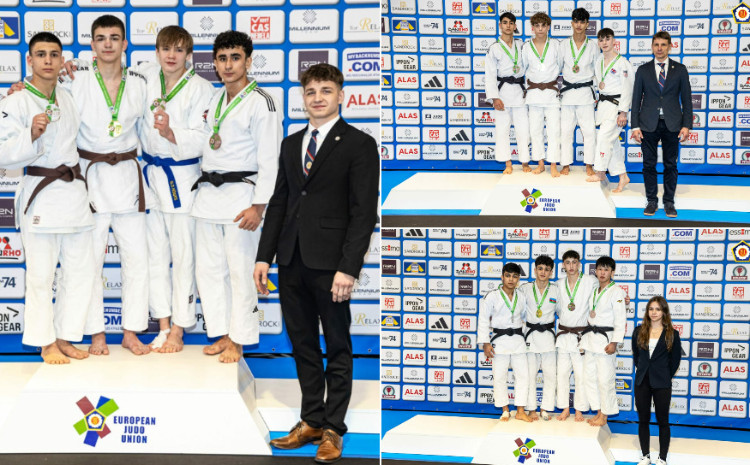 Cüdoçularımız Samorin Avropa Kubokunun ilk günündə 6 medal qazandı 