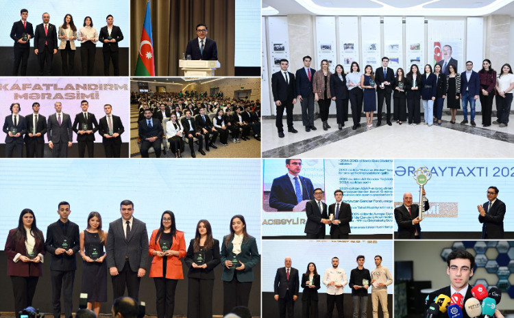 ARGTMŞ sədrinə “Gənclər üçün Prezident Mükafatı - 2025” təqdim olundu 