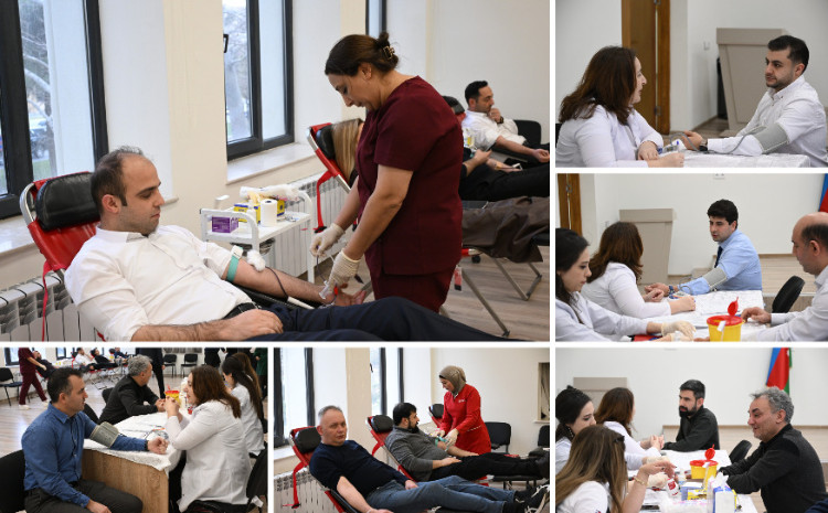 Dövlət Turizm Agentliyi və tabe qurumların əməkdaşları qanvermə aksiyasına qoşulublar 