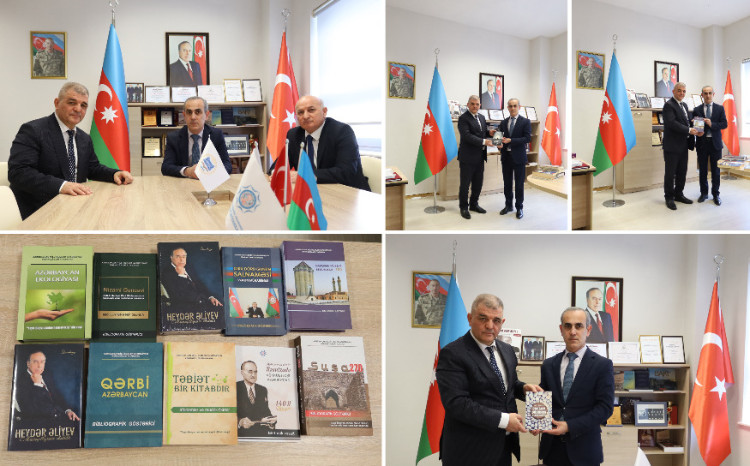 Milli Məclisin İctimai birliklər və dini qurumlar komitəsinin sədri Fazil Mustafa Mərkəzi Elmi Kitabxanada olub 