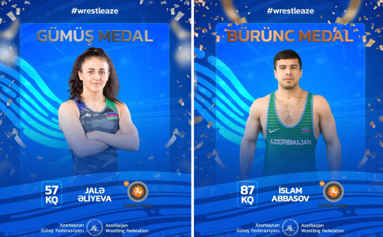 Reytinq turnirində daha 2 medal qazanıldı 