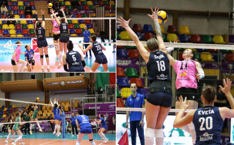 Qadın voleybolçular arasında Yüksək Liqada XV turun oyunları keçirilib 