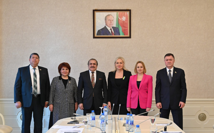 Milli Məclisdə Estoniya parlamentinin nümayəndələri ilə görüş keçirildi 