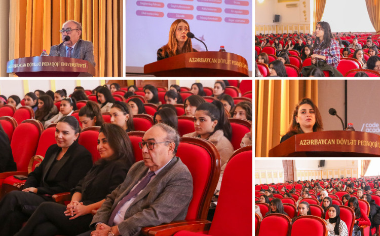 Pedaqoji Universitetdə TələbəPlus kartı ilə bağlı infosessiya keçirilib 