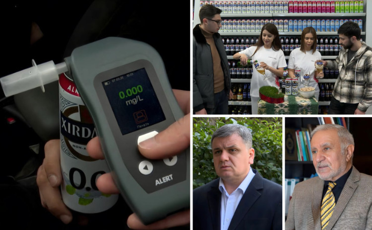 “0.0 alkoqolsuz pivə ilə avtomobil sürmək olar” 