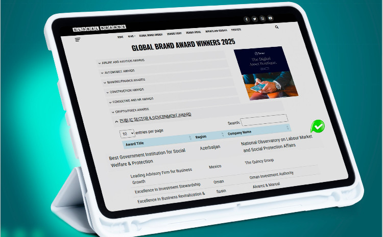 Milli Observatoriya Birləşmiş Krallığın “Global Brands Magazine” jurnalının müsabiqəsində ali mükafatla təltif edilib 