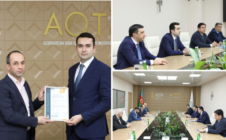 AQTA ISO beynəlxalq standartı üzrə iki sertifikata layiq görülüb 