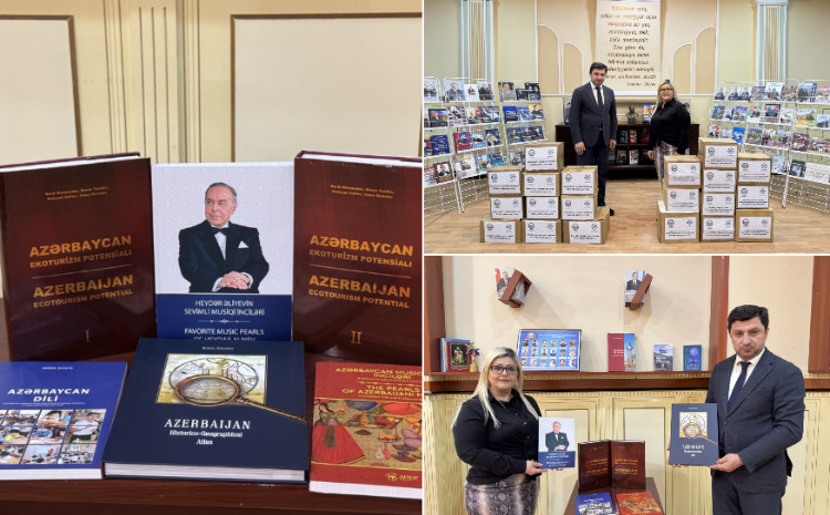 БГУ передал книги Карскому университету «Кавказ» и Дому Азербайджана Игдыра 