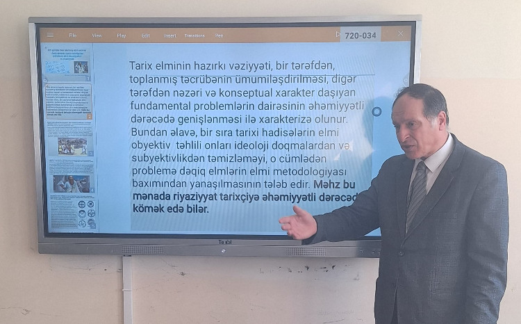 В БГУ прошел семинар «Научные особенности и важность использования математических методов в исторической науке» 