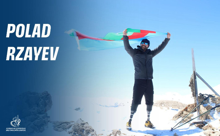Polad Rzayev paralimpiyanın dağ xizəyi idman növünə cəlb olunub 