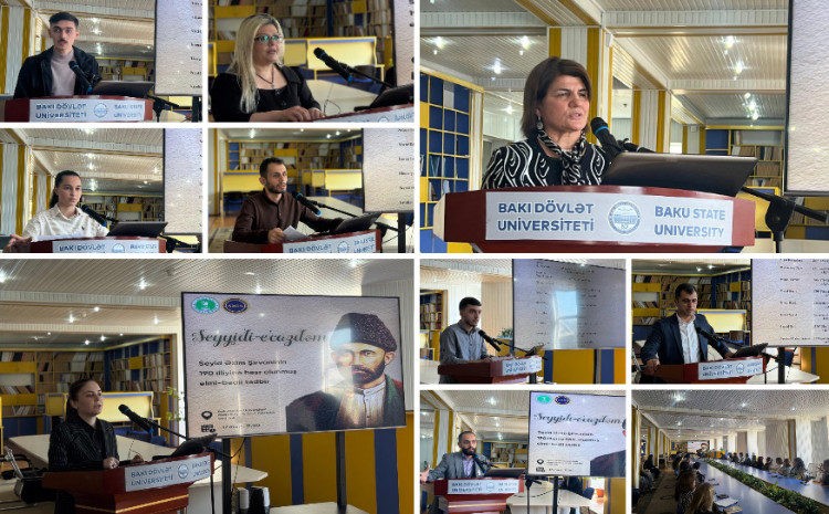 В БГУ отметили 190-летие Сеида Азима Ширвани 