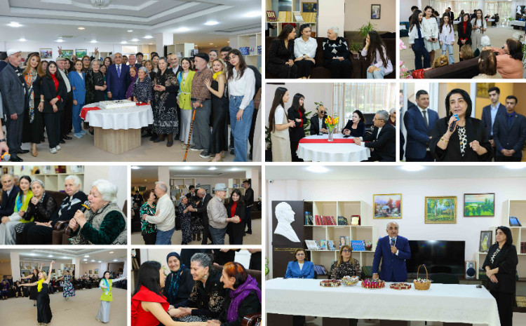 UNEC kollektivi İlaxır çərşənbəni “Ahıllar Evi”ndə qeyd edib 