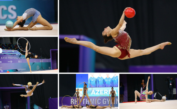 Bədii gimnastika üzrə beynəlxalq turnirə start verildi 