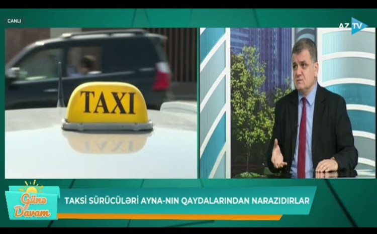 Bakıda taksilər üçün xüsusi zolaq olacaq? - VİDEO