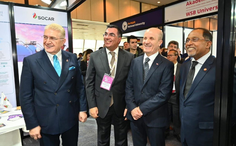 BHOS Rector Elmar Gasimov meets with President of Council of Higher Education (YÖK) and international representatives 