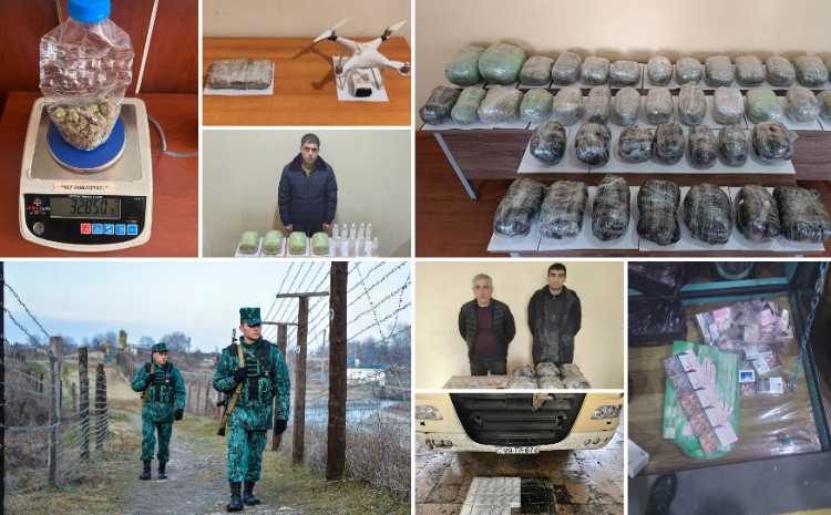 Mart ayında 293 kq narkotik, 3.9 milyon manatlıq qaçaqmal aşkarlandı 