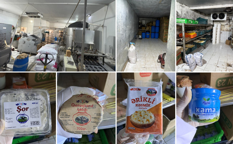 ”Kaspian Prodakşn Layn” MMC-də istehlaka yararsız məhsullar aşkarlanıb 