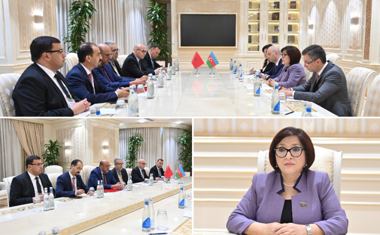 Спикер Милли Меджлиса Сагиба Гафарова встретилась со спикером Палаты Советников Королевства Марокко 