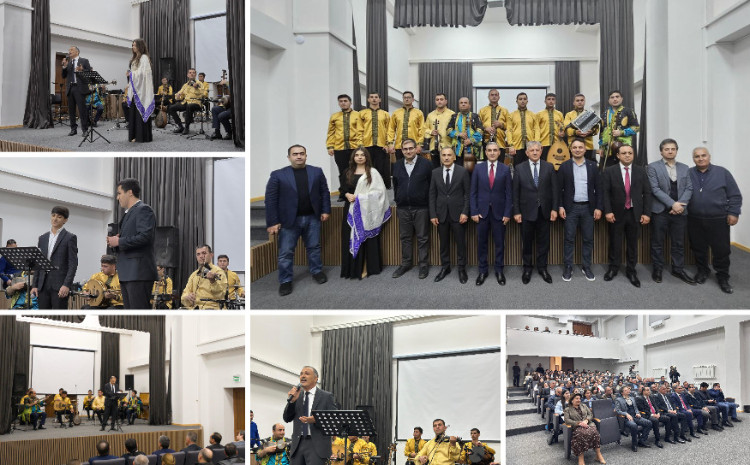 Qarabağ Universitetində əməkdar artist Firuz Səxavətin konserti keçirilib 