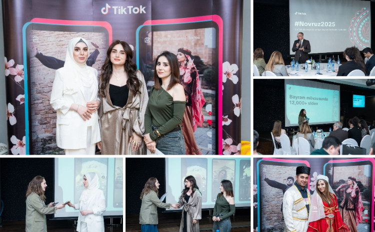 TikTok-da Novruz mövzusunda 12 min video: #Novruz2025 ilk onlayn festivalının yekunları 