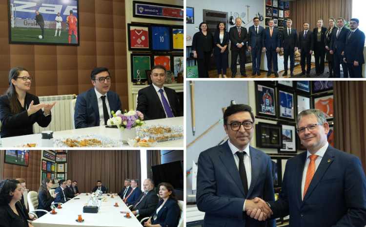 Fərid Qayıbov deflimpiya hərəkatının beynəlxalq liderləri ilə görüşdü 