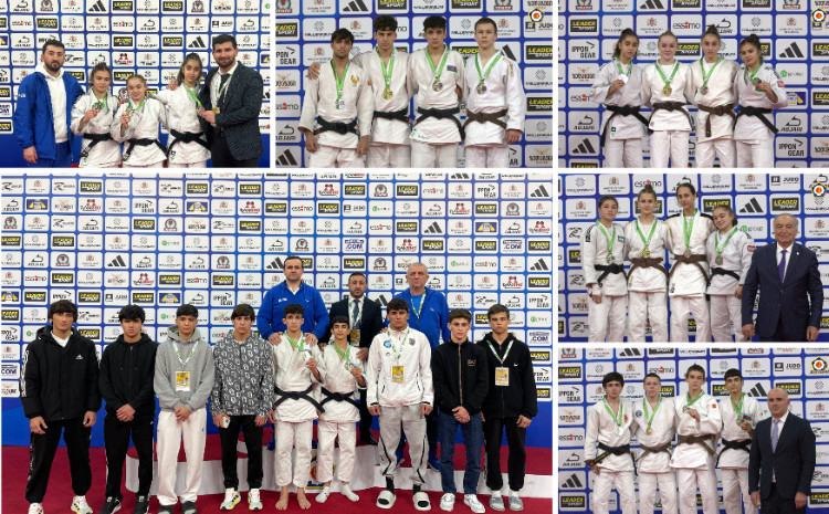 Azərbaycan cüdoçuları Tbilisidə keçirilən Avropa Kubokunda 5 medal qazandı 