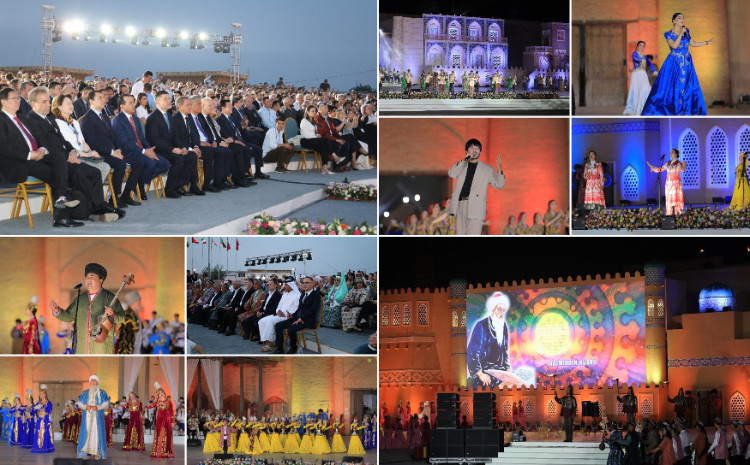 Xivə şəhərində IV Beynəlxalq Baxşı Festivalının açılışı olub 