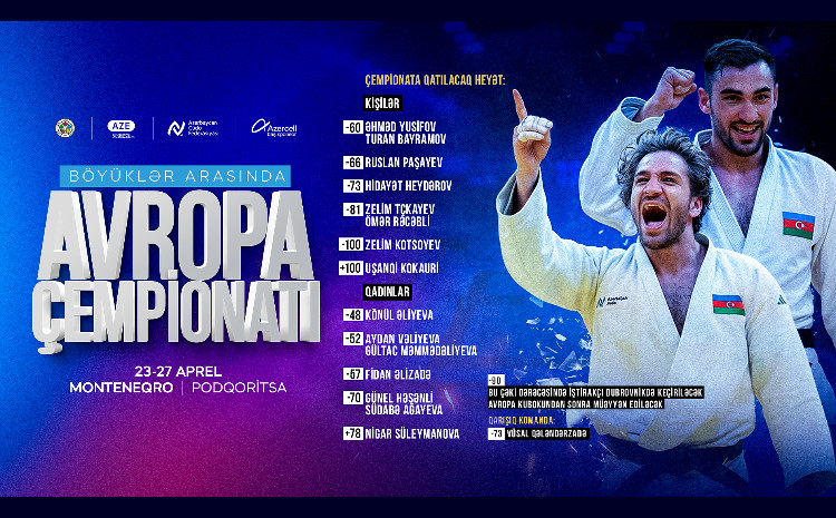 Avropa çempionatının heyəti açıqlandı 