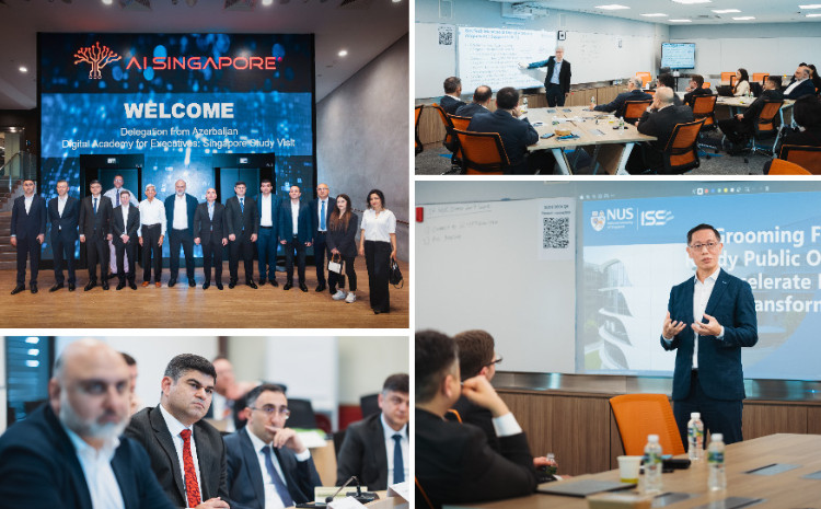 “Rəqəmsal akademiya” çərçivəsində Sinqapurun rəqəmsal inkişaf təcrübəsi araşdırılıb 