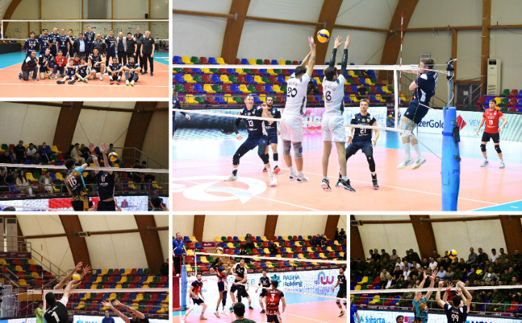 Kişi voleybolçuların Yüksək Liqasında növbəti turun oyunları keçirilib 