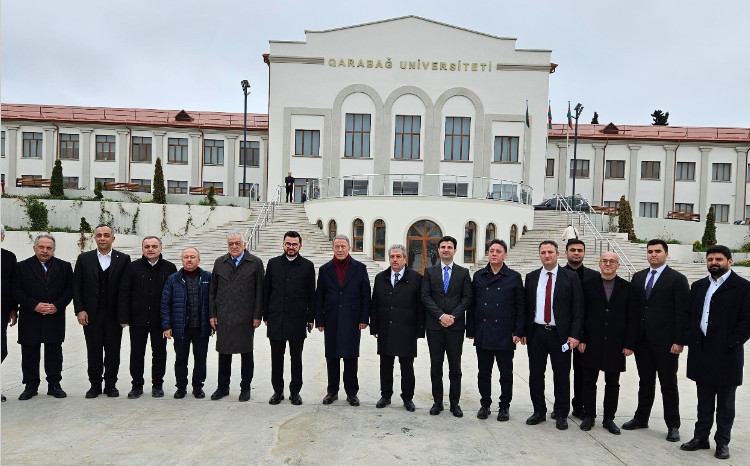 Türkiyə nümayəndə heyəti Qarabağ Universitetində olub 