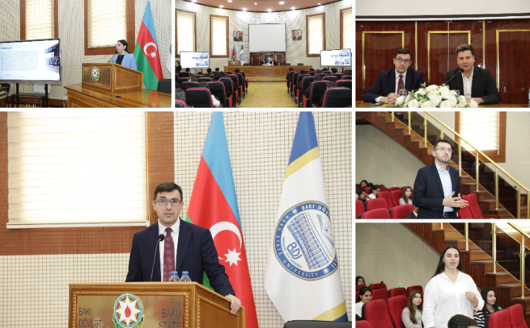 Генеральный директор Центра развития и карьеры молодежи встретился со студентами БГУ 