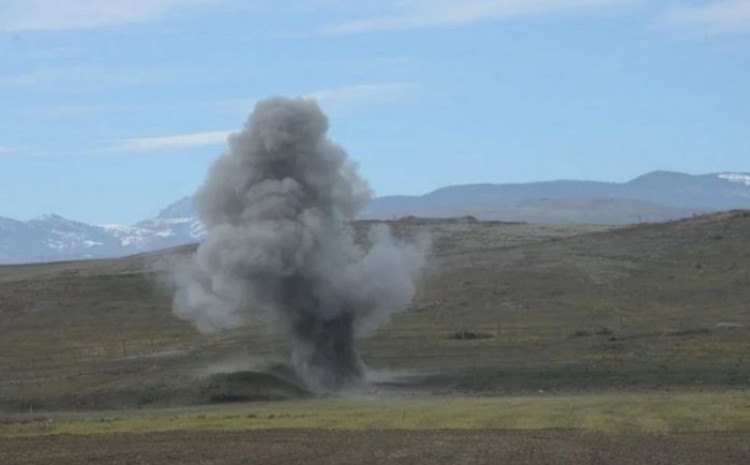 Cəbrayılda hərbçi minaya düşərək həlak oldu 