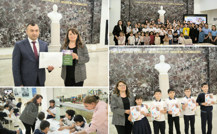 Hacıqabul oxucuları tanınmış uşaq yazıçısı ilə görüşdülər 